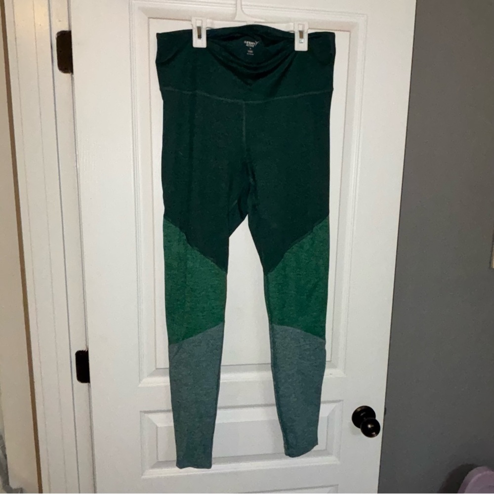 Old Navy Active Teal Heathered Top